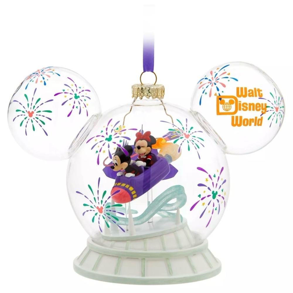 Disney Mickey and Minnie Fireworks Ornament